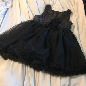 Girls 18 mo/2T H&M black dress